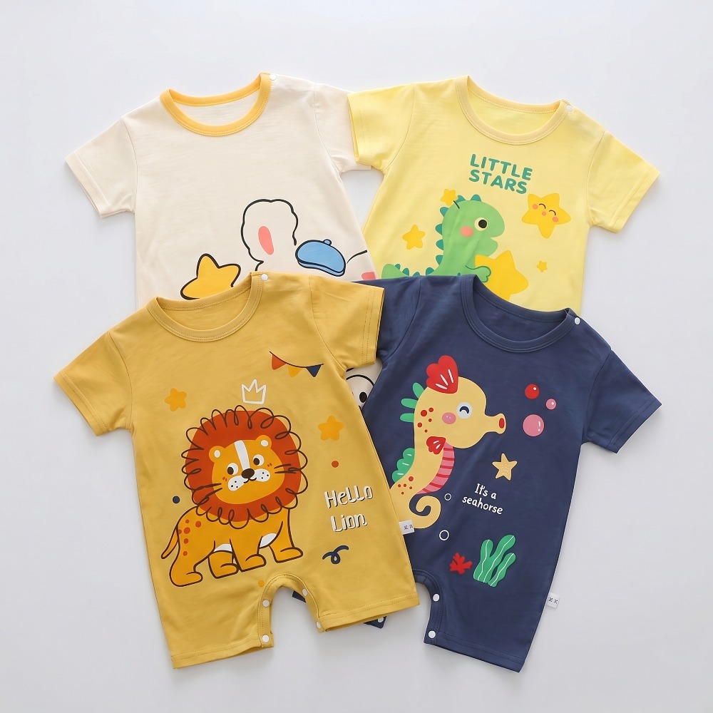 여름 프린트 신생아 아기 면 린넨 바디 슈트 소년과 소 - Baby Summer Linen Sleeveless Jumpsuit 리뷰 및 가격