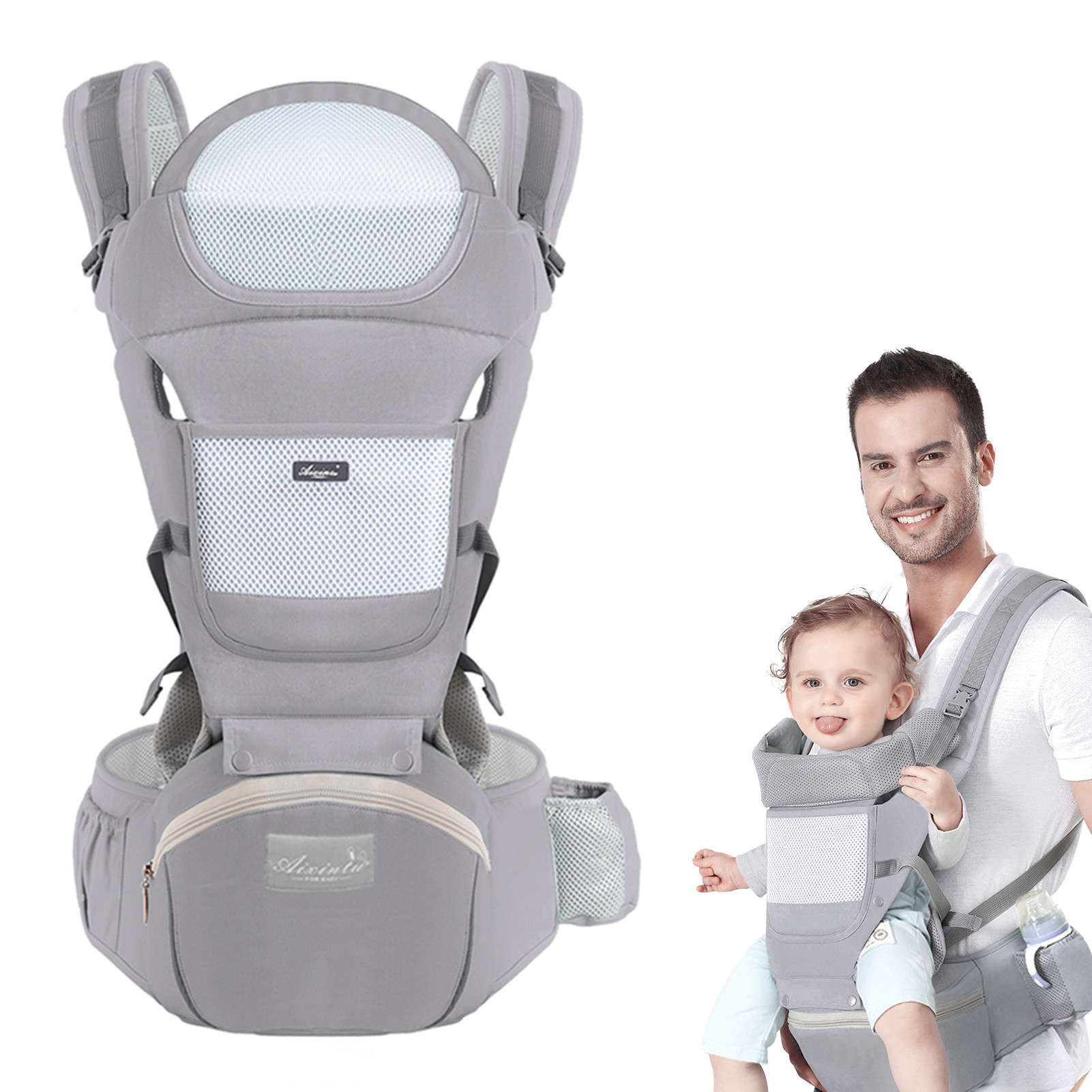 베이비 캐리어 인체 공학적 유아 다기능 허리 의자 신생 - Ergonomic Baby Carrier Newborn To Toddler 리뷰 및 가격