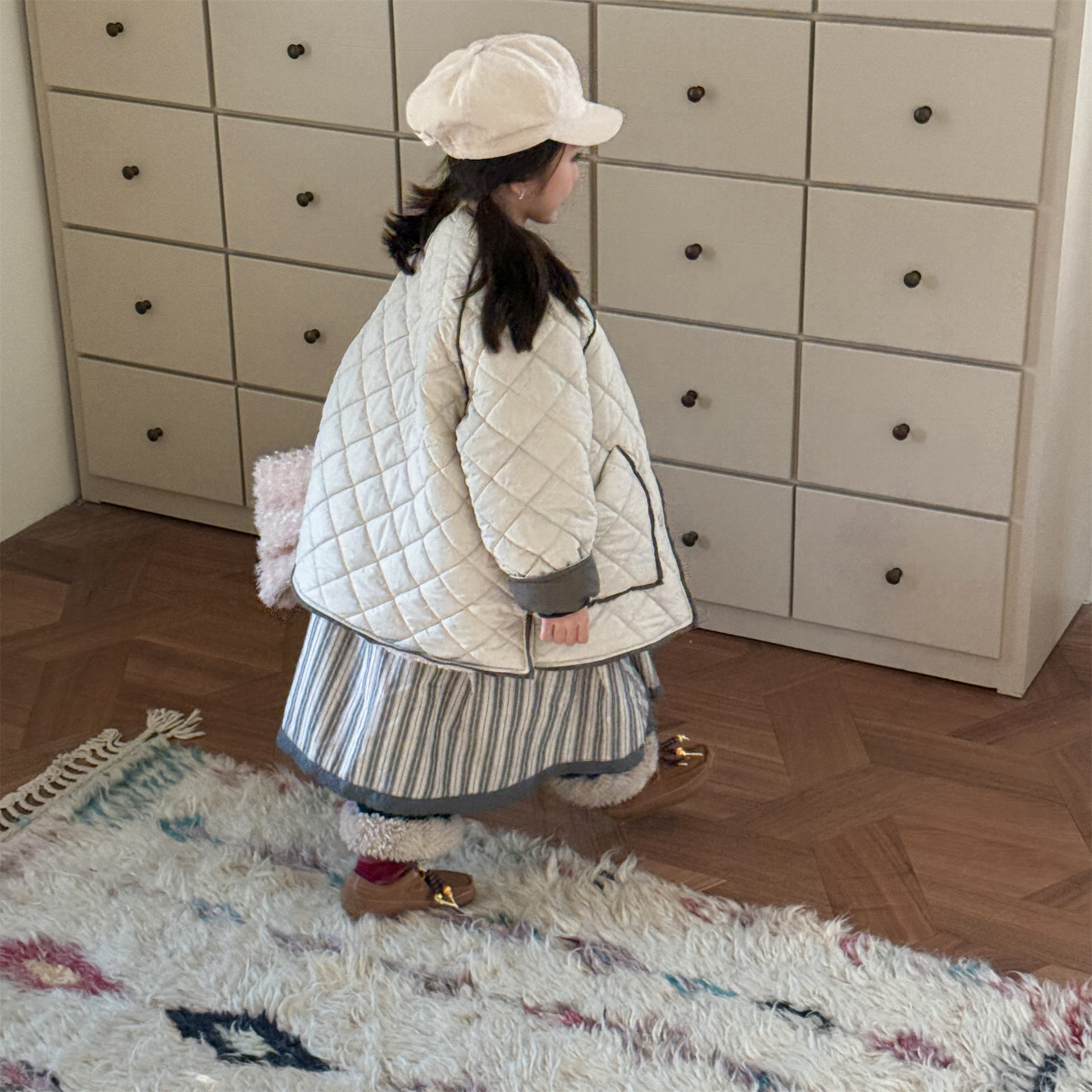 겨울 어린이 여자아이 파카 면 패딩 아가일 유아 여자아 - Toddler Boy Winter Fleece Jacket 리뷰 및 가격