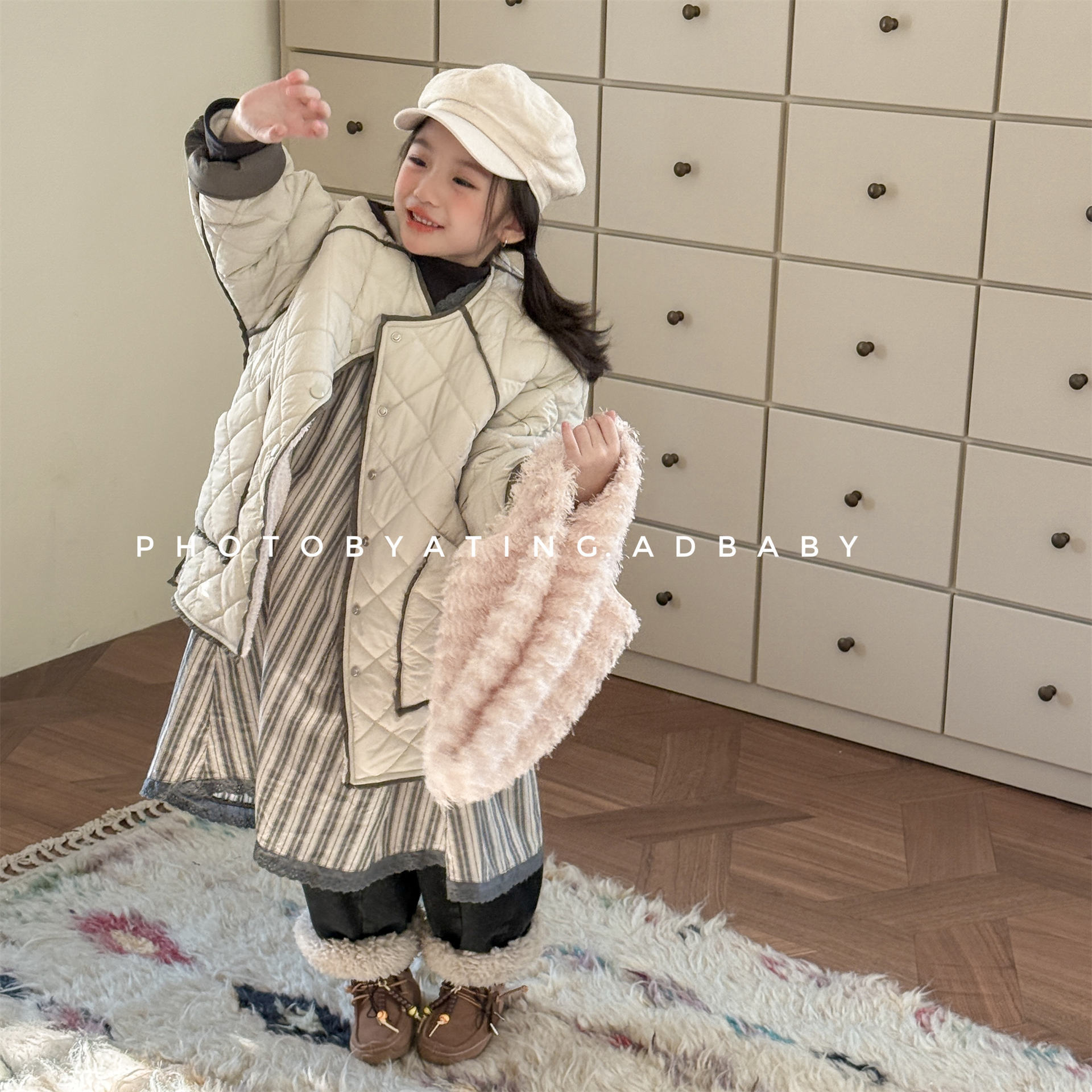 겨울 어린이 여자아이 파카 면 패딩 아가일 유아 여자아 - Toddler Boy Winter Fleece Jacket 리뷰 및 가격