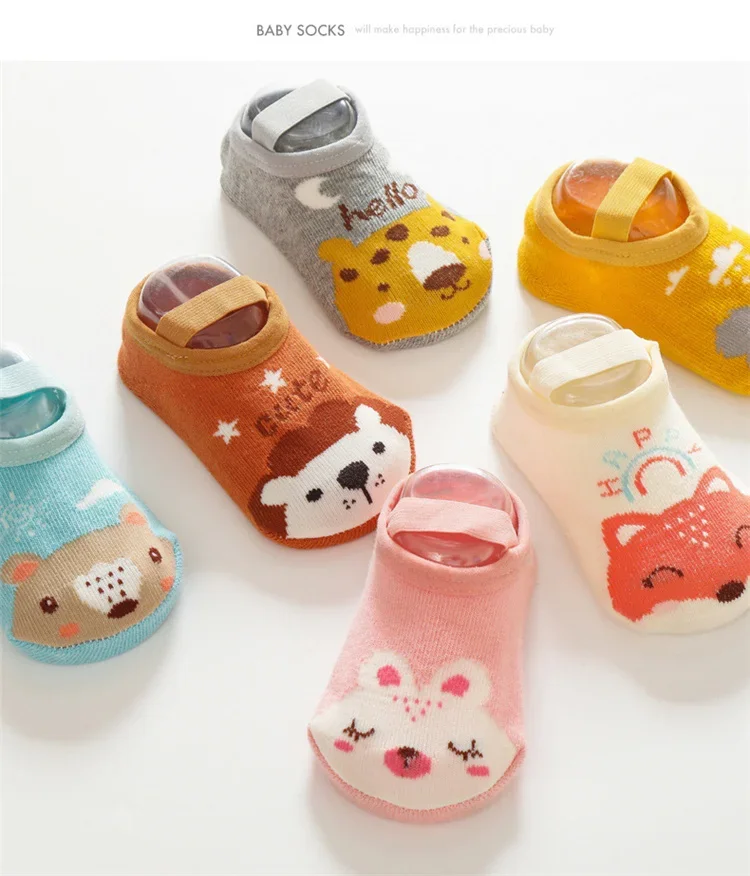 0-3세 신생아 아기 소녀 소년 양말 미끄럼 방지 면화 - Unisex Baby Socks Non Slip 리뷰 및 가격