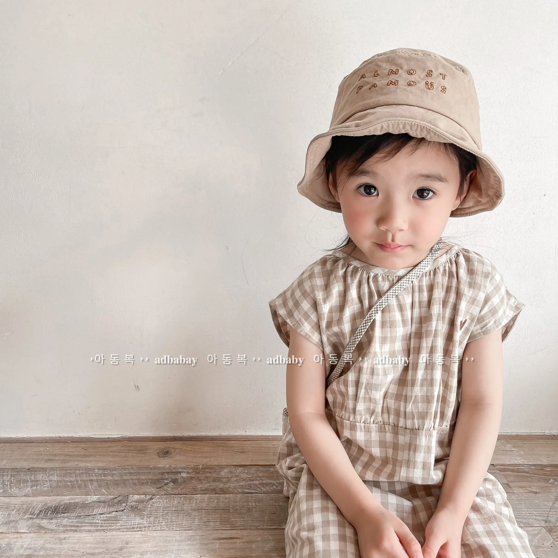 아기 소녀 격자 무늬 작업복 어린이 민소매 Playsu - Baby Summer Linen Sleeveless Jumpsuit 리뷰 및 가격