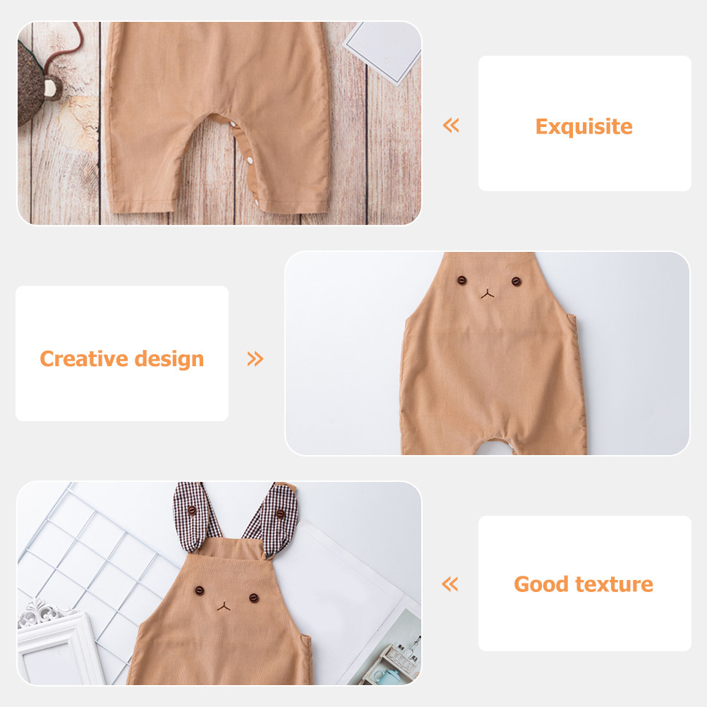 코듀로이 아기 점프수트 신생아용 부드러운 면 소재 촬영 - Infant Photography Props Outfit 리뷰 및 가격