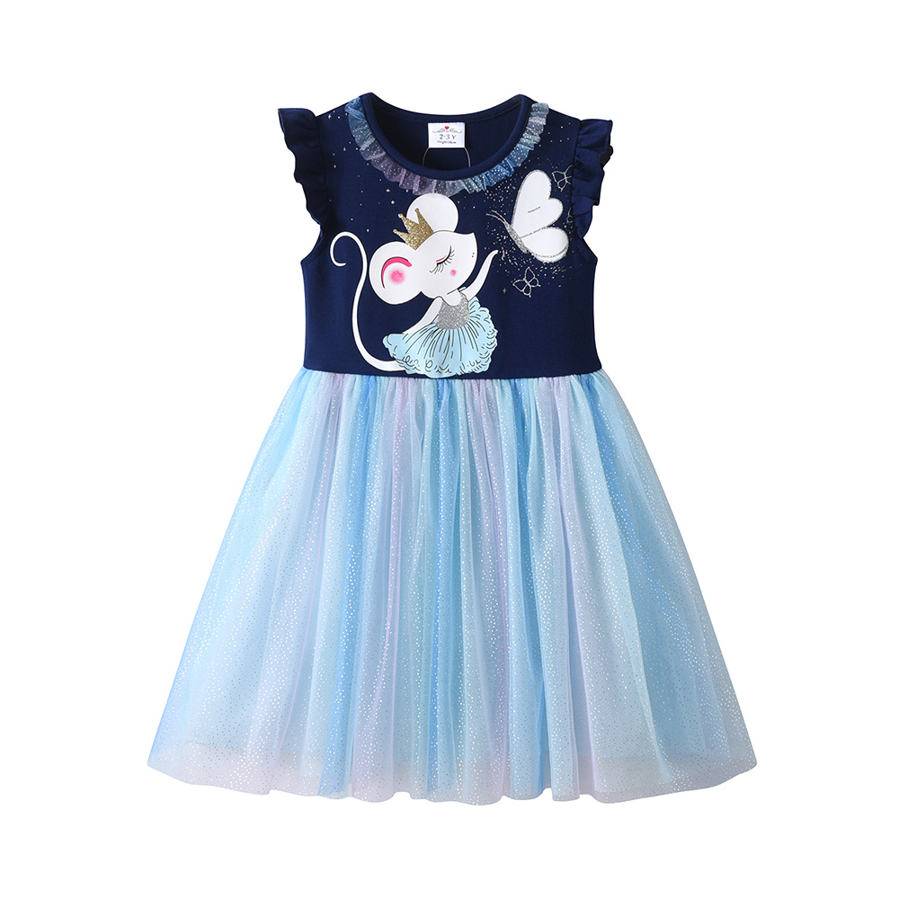 VIKITA 유아 소녀 공주 드레스 키즈 마우스 프린트 - Toddler Girl Tulle Party Dress 리뷰 및 가격