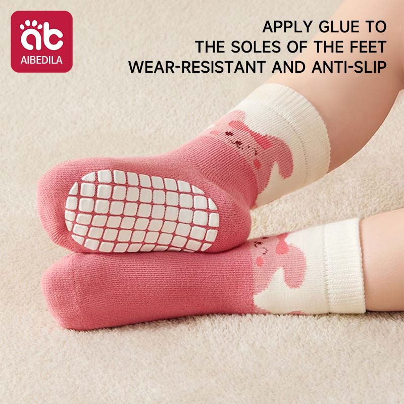 3 쌍 아기 사랑스러운 동물 패턴 미끄럼 방지 바닥 양 - Unisex Baby Socks Non Slip 리뷰 및 가격