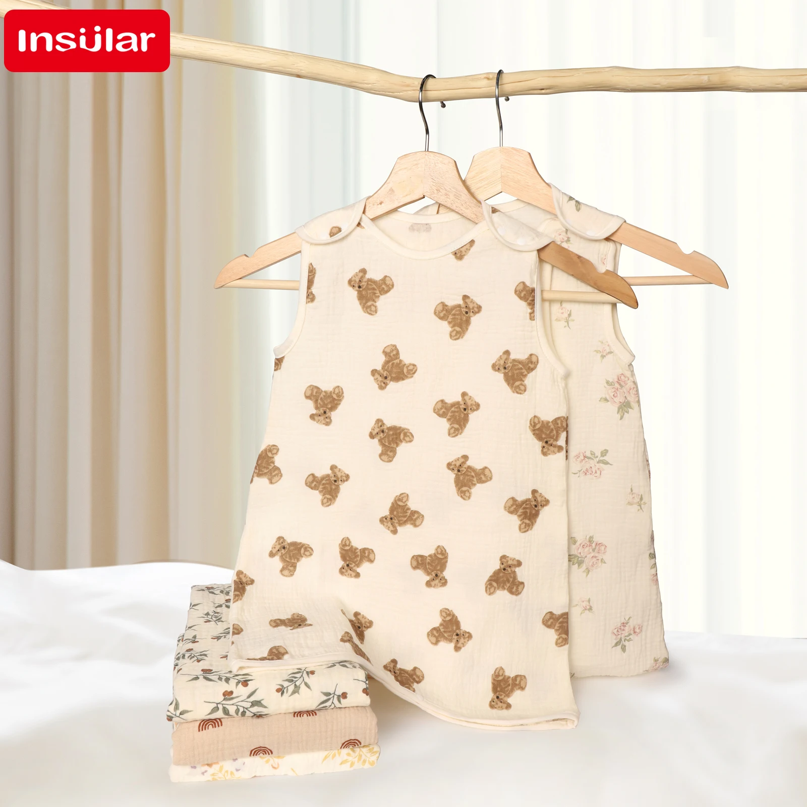 INSULAR 신생아 여아 바디 슈트 소프트 만화 롬퍼 - Newborn Baby Girl Romper Floral 리뷰 및 가격