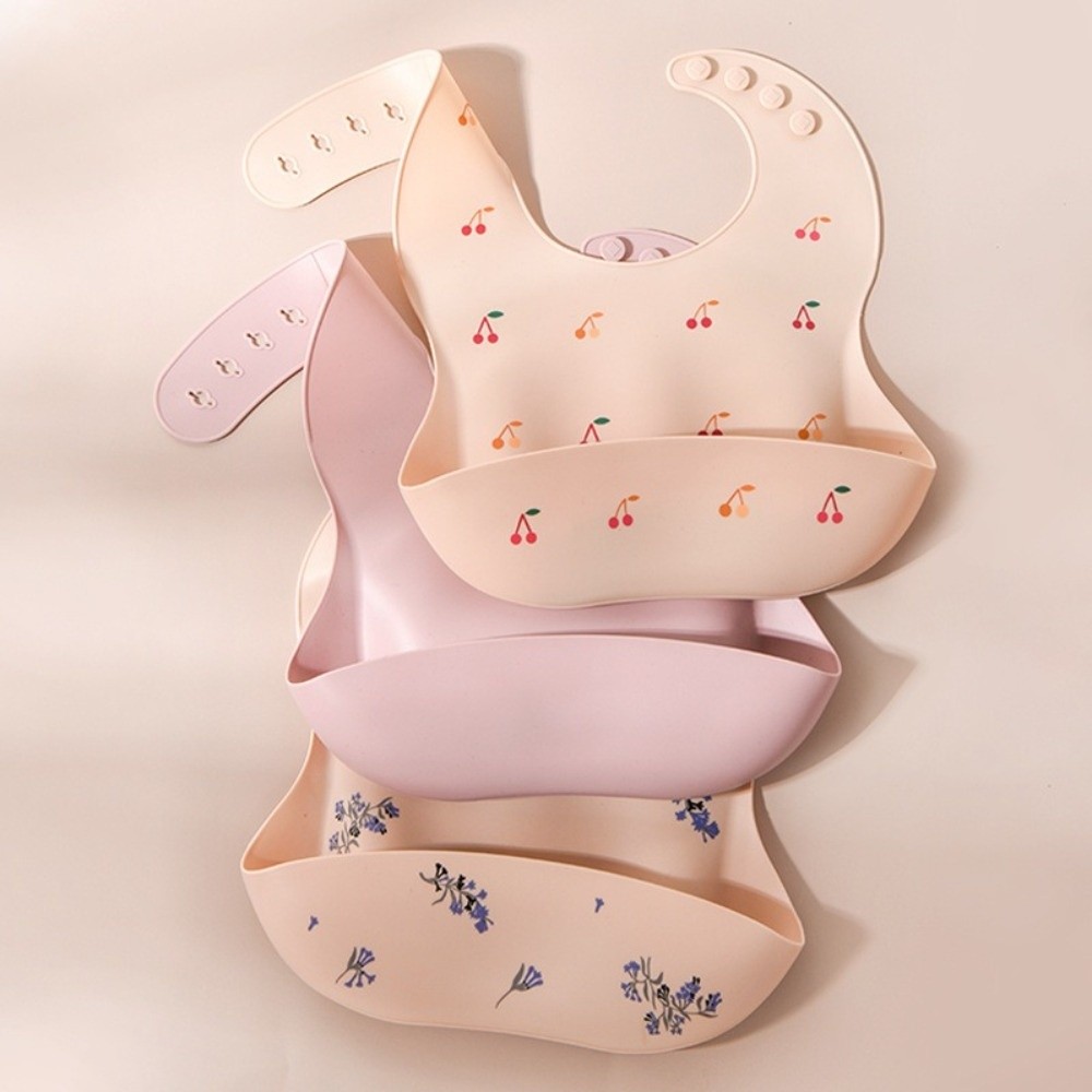새로운 실리콘 아기 식사용 턱받이 조절 가능한 스트랩  - Waterproof Baby Bibs Silicone 리뷰 및 가격