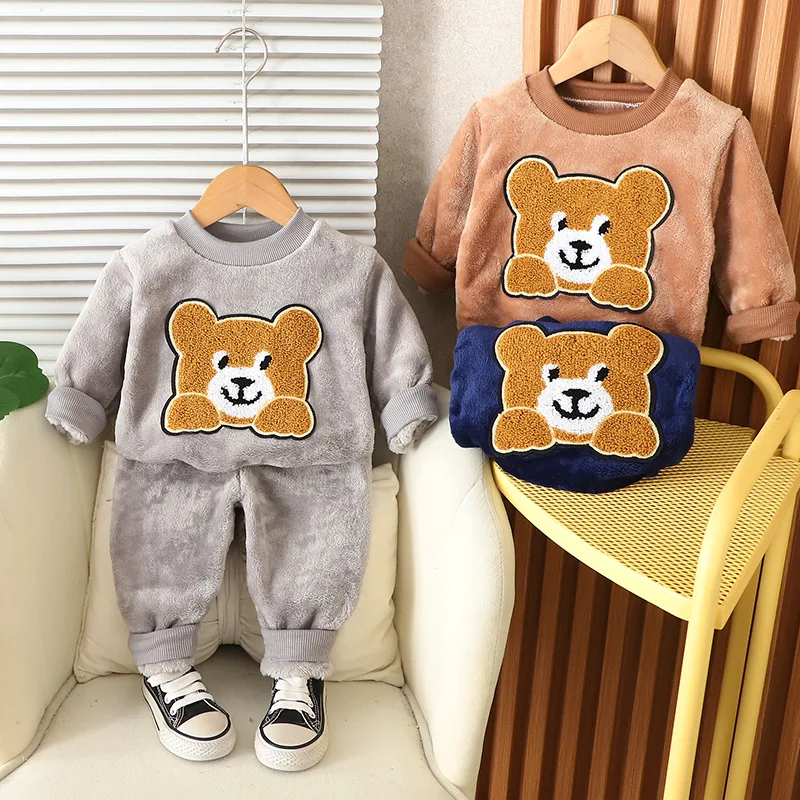 새로운 겨울 아기 ​​소년 옷 어린이 만화 두꺼운 따뜻 - Toddler Boy Winter Fleece Jacket 리뷰 및 가격