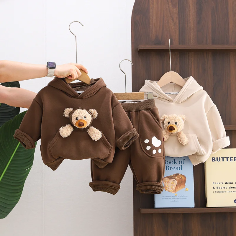 새로운 겨울 아기 ​​옷 세트 어린이 소년 두꺼운 따뜻 - Toddler Boy Winter Fleece Jacket 리뷰 및 가격