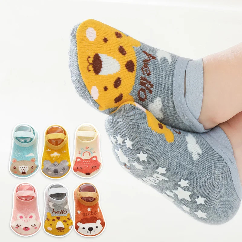 0-3 년 신생아 아기 소녀 소년 양말 미끄럼 방지 면 - Unisex Baby Socks Non Slip 리뷰 및 가격